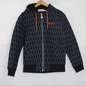 Kenzo x H&M neoprene zip up hoodie